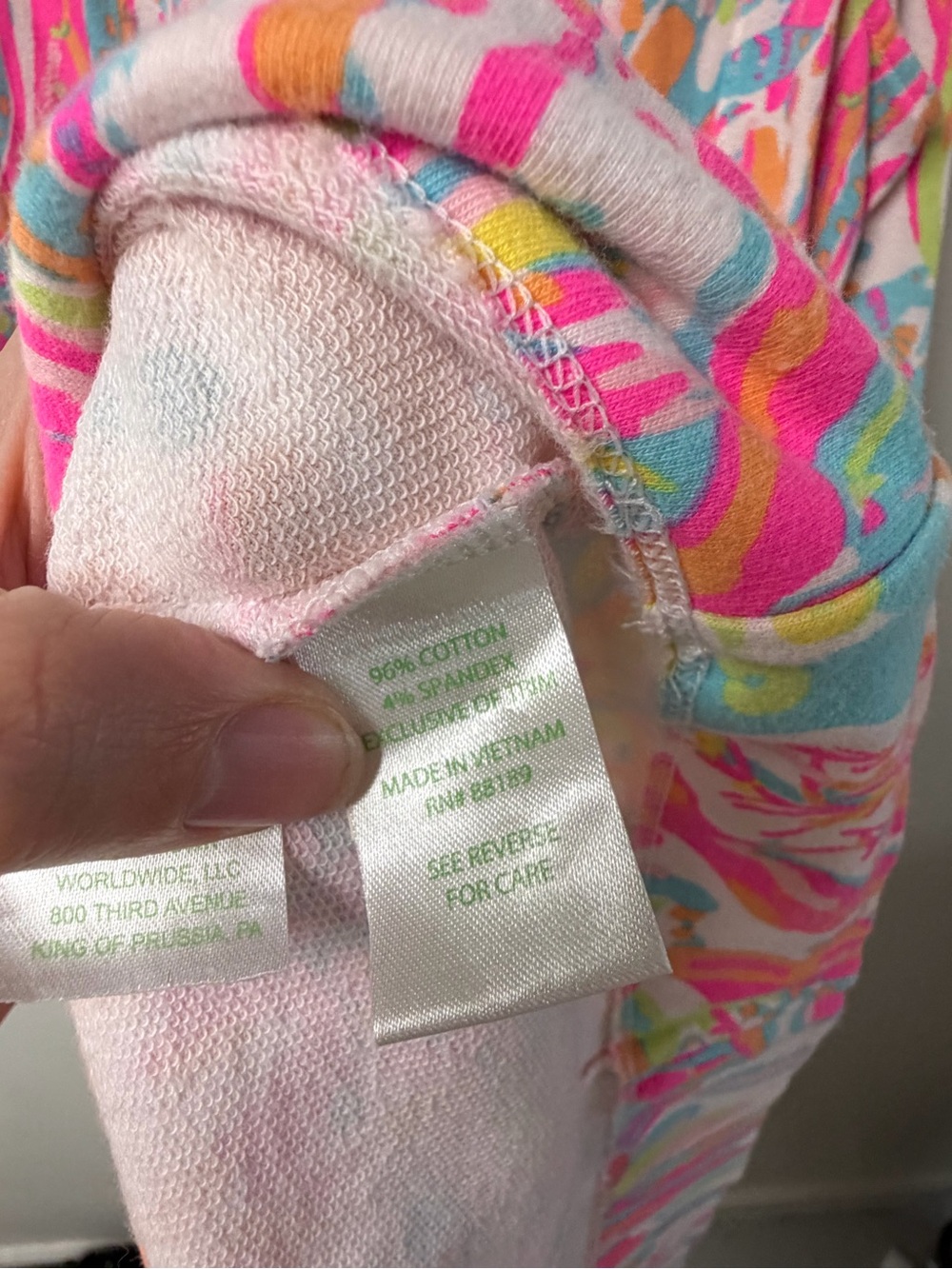 Lilly Pulitzer Whiting Mini Dress Scuba to Cuba Size Large - Picture 4 of 6
